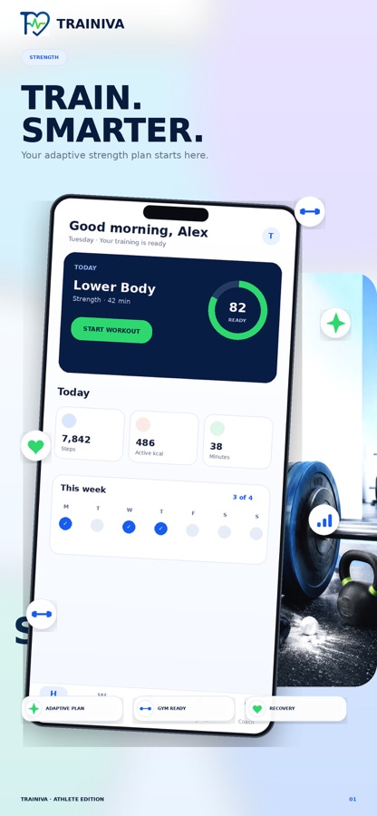 Trainiva App Store screenshot